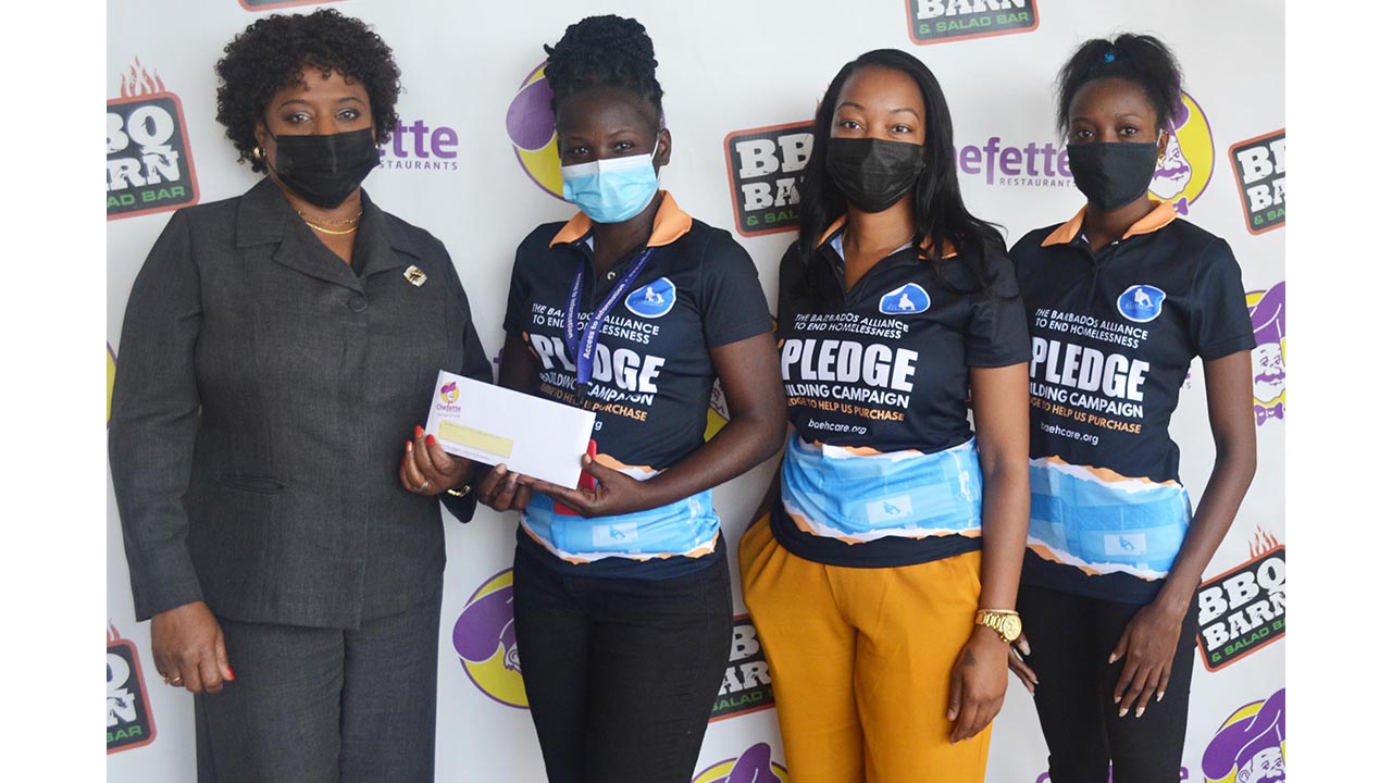 Chefette Supports The Barbados Alliance to End Homelessness