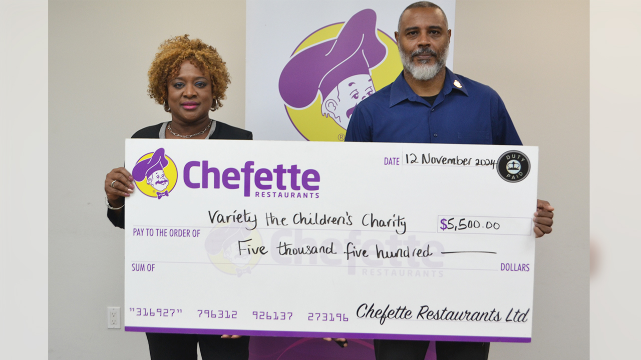 Chefette Donates to Variety the Children’s Charity